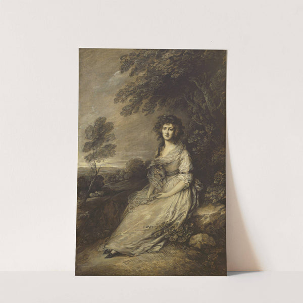 Mrs. Richard Brinsley Sheridan by Gainsborough Dupont