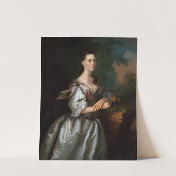 Mrs. Samuel Cutts by Joseph Blackburn