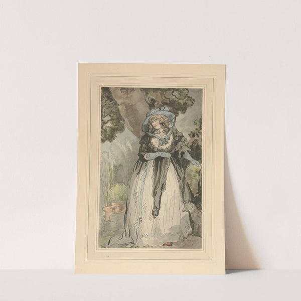 Mrs. Samuel Howitt (née Elizabeth Rowlandson) (c. 1780–85) by George Moutard Woodward