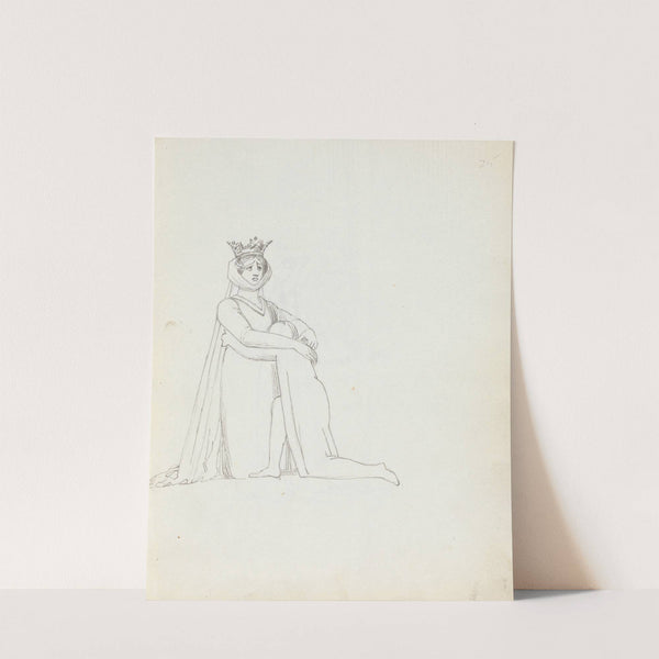 Mrs. Siddons kneeling with child by John Flaxman