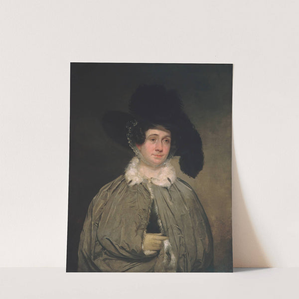 Mrs. Thomas Brewster Coolidge (ca. 1827) by Chester Harding