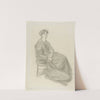Mrs. William Morris Seated in Chair (1870) by Dante Gabriel Rossetti