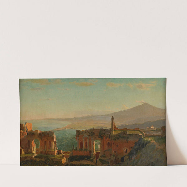 Mt. Aetna from Taormina (1871) by William Stanley Haseltine
