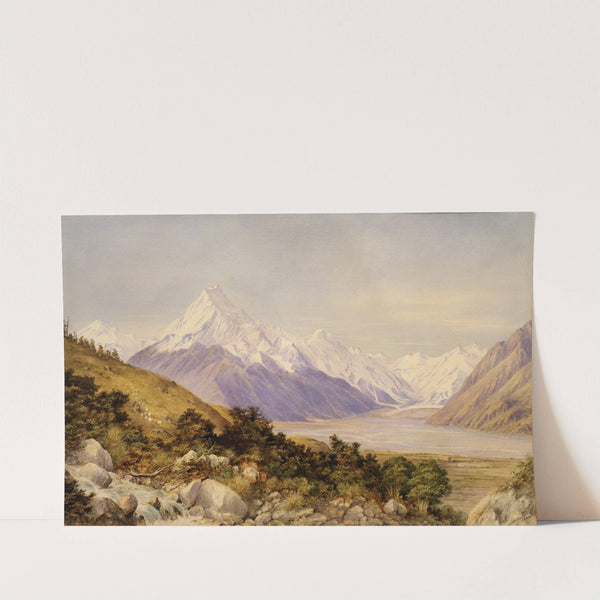 Mt. Cook by Charles Decimus Barraud