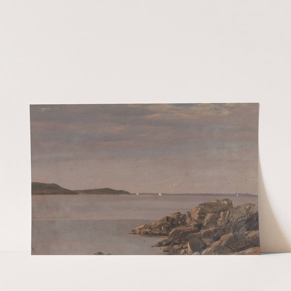 Mt. Desert Island, Maine Coast (1850) by Frederic Edwin Church