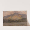 Mt. Katadhin, Showing Pomola and the Great Basin from Sandy Bottom Pond (ca. 1877) by Frederic Edwin Church