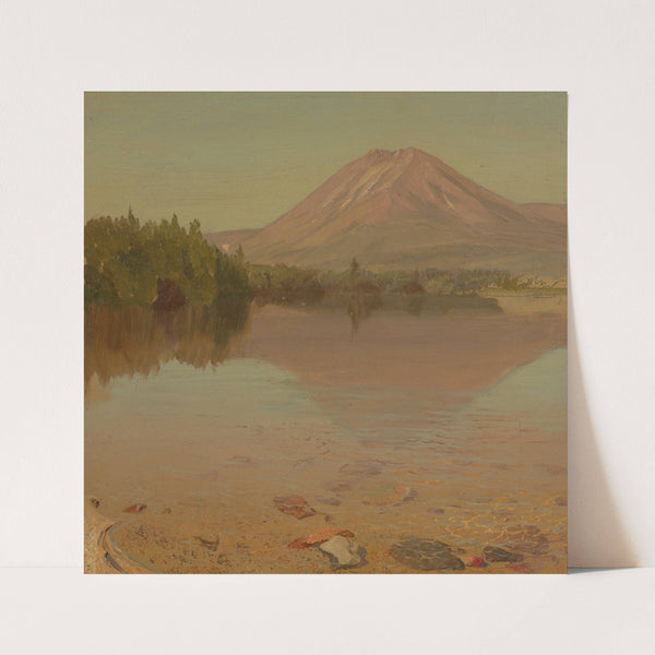 Mt. Katahdin from Lake Katahdin (possibly 1870) by Frederic Edwin Church