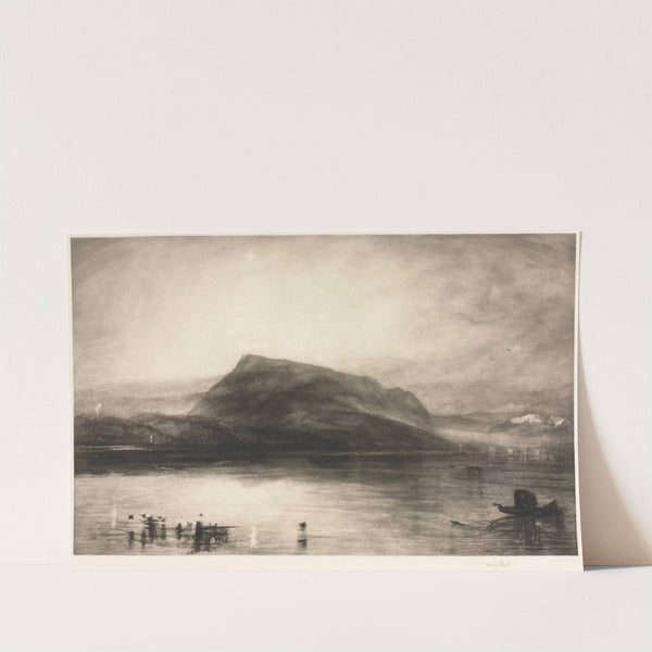 Mt. Rigi at Dawn (1910) by Sir Frank Short