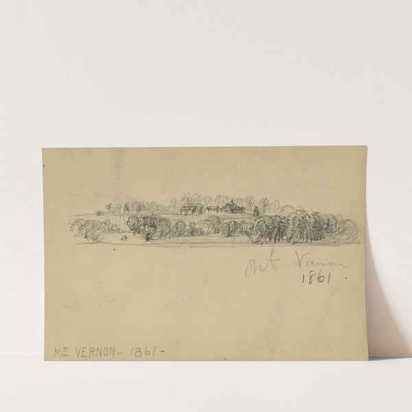 Mt. Vernon by Alfred Rudolph Waud