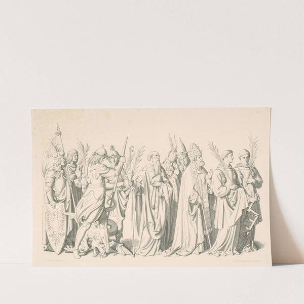 Mučedníci (1848) by Joseph von Führich