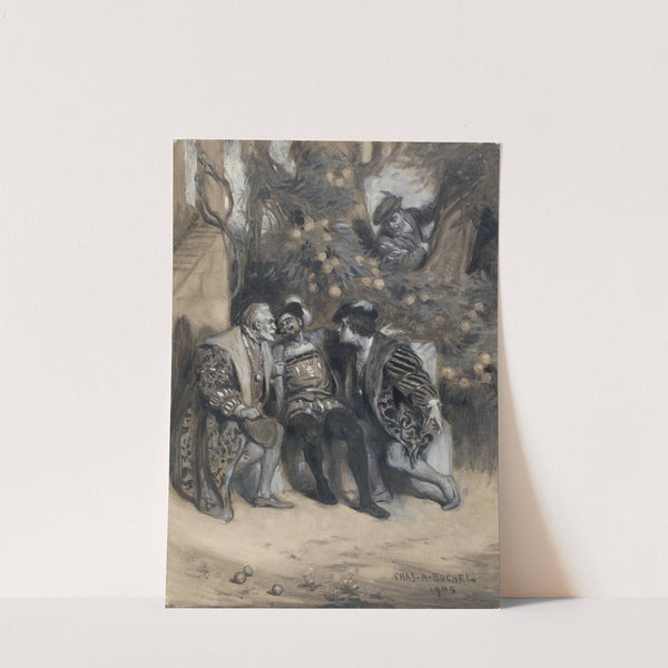 Much ado about nothing, II, 3, as acted at His Majesty’s Theatre (1905) by Charles A. Buchel