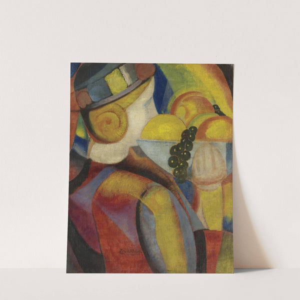 Muchachita con frutas by Ángel Zárraga