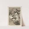Mucho hay que chupar. (There is plenty to suck.) (1796-1797) by Francisco de Goya