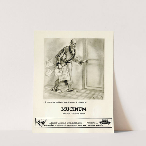 Mucinum (1910-1950) by Laboratoire Chantereau