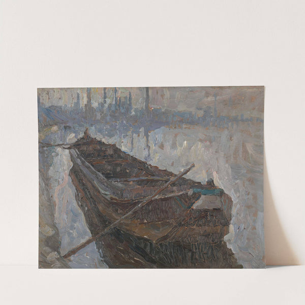 Mud barge by Albert Baertsoen