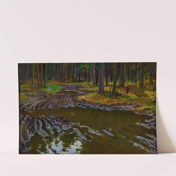 Mud in the Forest by Ambroży Sabatowski