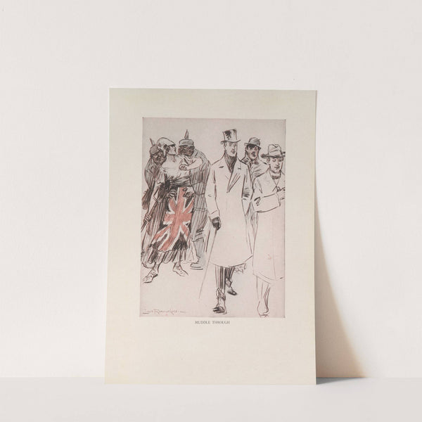 Muddle Through (1916-1917) by Louis Raemaekers