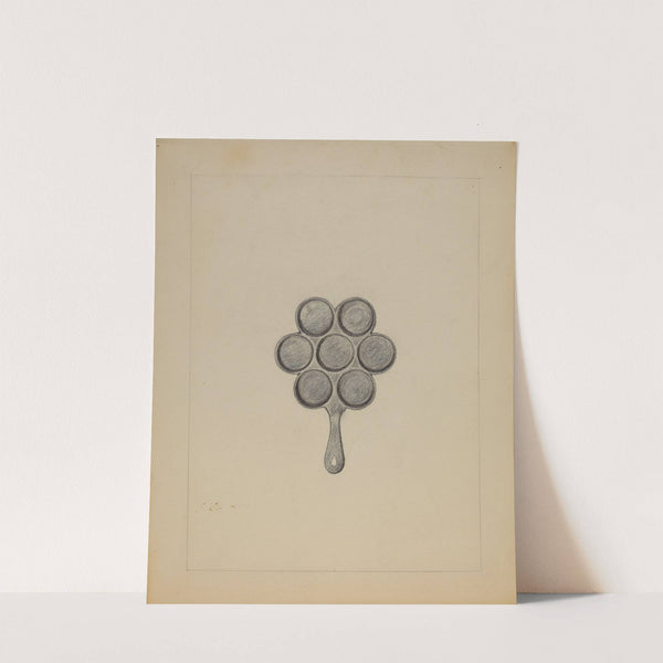 Muffin Pan (c. 1935) by Gertrude Lemberg