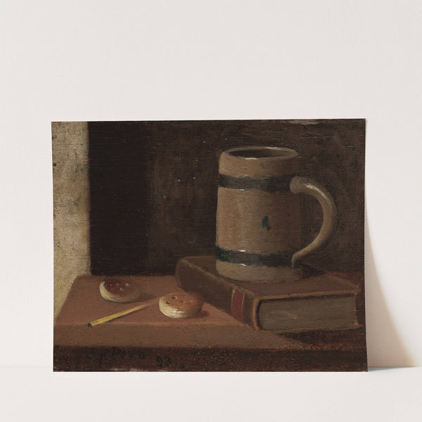 Mug,Book,Biscuits and Match by John Frederick Peto
