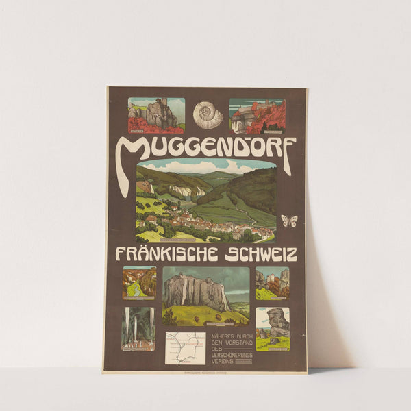 Muggendorf Fränkische Schweiz (1905) by Kunstdruckerei Künstlerbund Karlsruhe