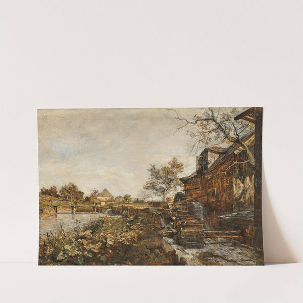 Mühle in Goisern (1882-1884) by Emil Jakob Schindler