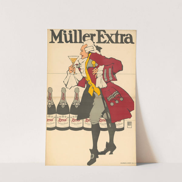 Müller Extra Sekt Matheus Müller Hoflieferant Eltville (1908) by Hans Rudi Erdt