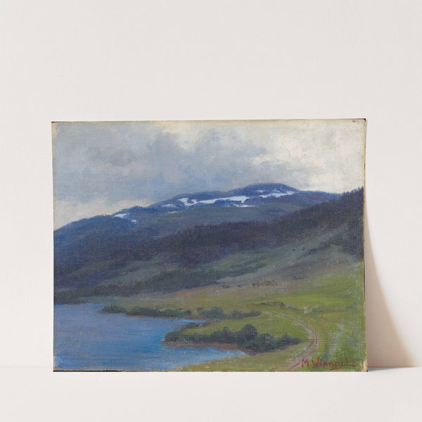 Mullfjället sett från Åre by Maria Wrangel