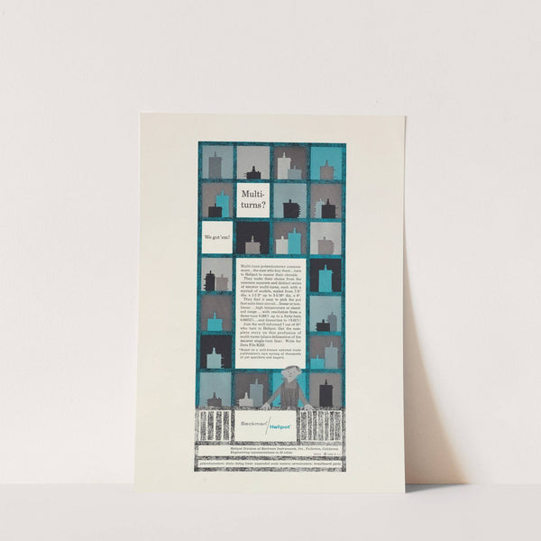 Multi-turns. We've got 'em! by Beckman Instruments