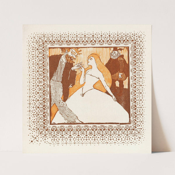 Mummenschanz (1903) by Emil Orlik