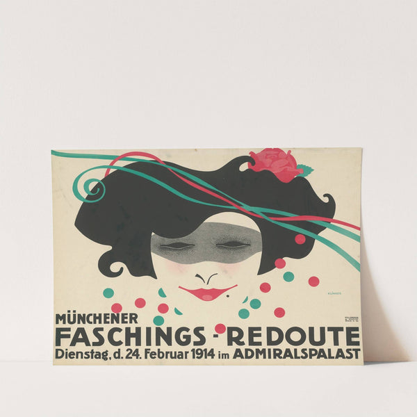 Münchener Faschings-Redoute (1913) by Julius Klinger