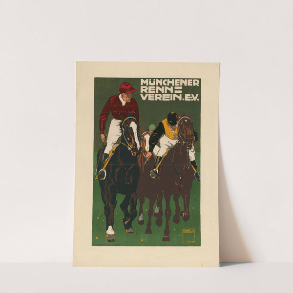 Münchener Rennverein e. V. (1910) by Ludwig Hohlwein