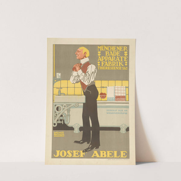 Münchner Bade Apparate Fabrik Josef Abele (1910) by Ludwig Riegler