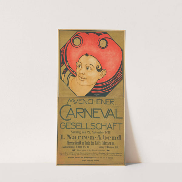 Münchner Karneval Gesellschaft (1896) by Ludwig Raders
