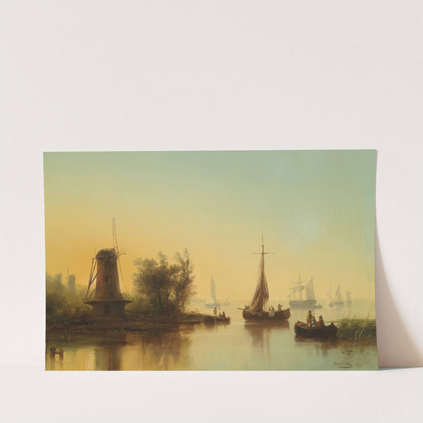 Mündung der Maas (1859) by Josef Carl Berthold Püttner