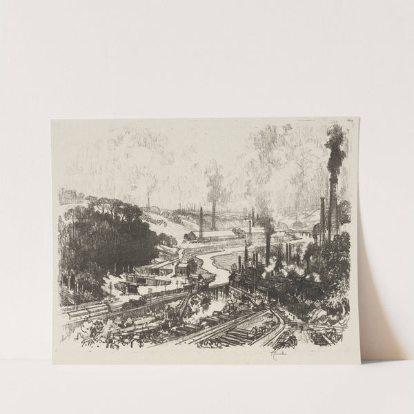 Munition Works by Joseph Pennell