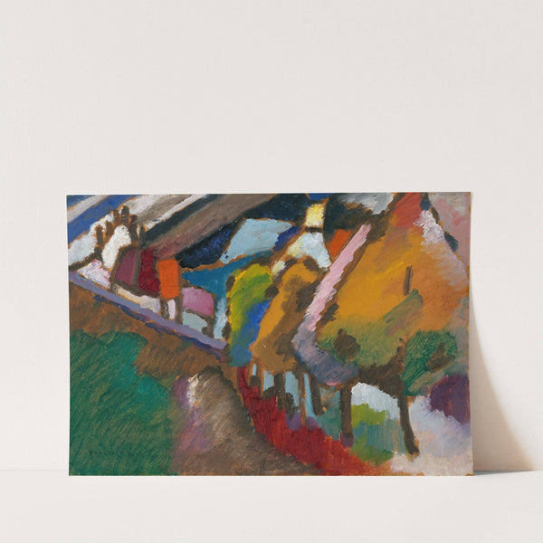 Murnau - Castle and Church by Wassily Kandinsky