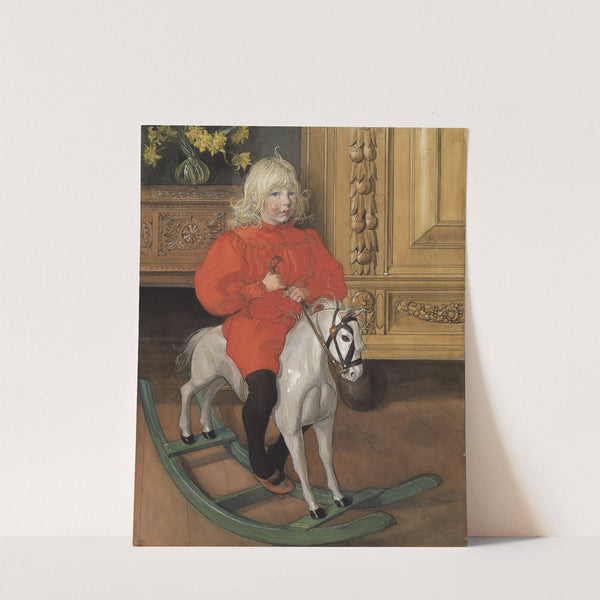 ‘Murre’. Portrait of Casimir Laurin (1900) by Carl Larsson