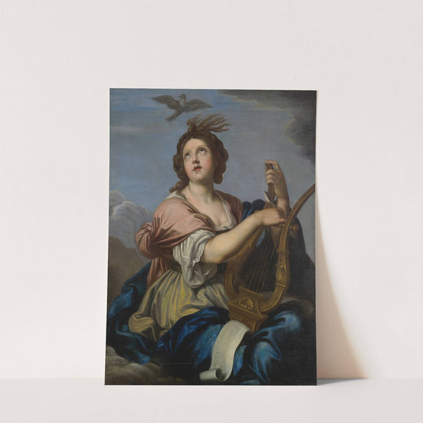 Muse Playing Her Lyre by Bolognese School