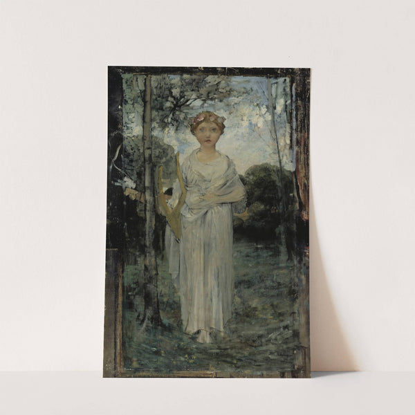 Muse, Study (1870 - 1884) by Jules Bastien-Lepage