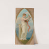 Muse with a harp by Circle of Angelica Kauffmann