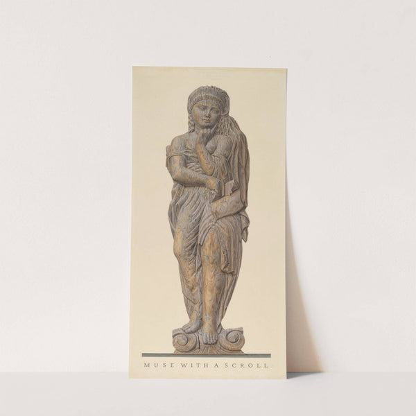 Muse with a Scroll by John Matulis