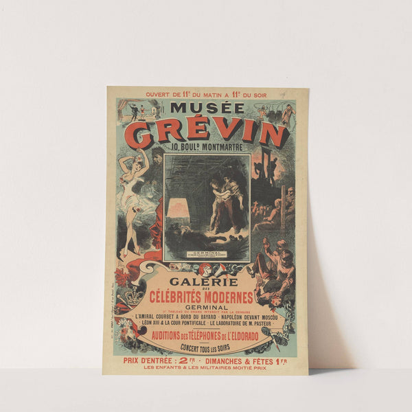 Musée Grévin, 10, boulevard Montmartre (1886) by Jules Chéret