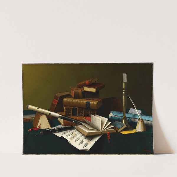 Music and Literature by William Michael Harnett