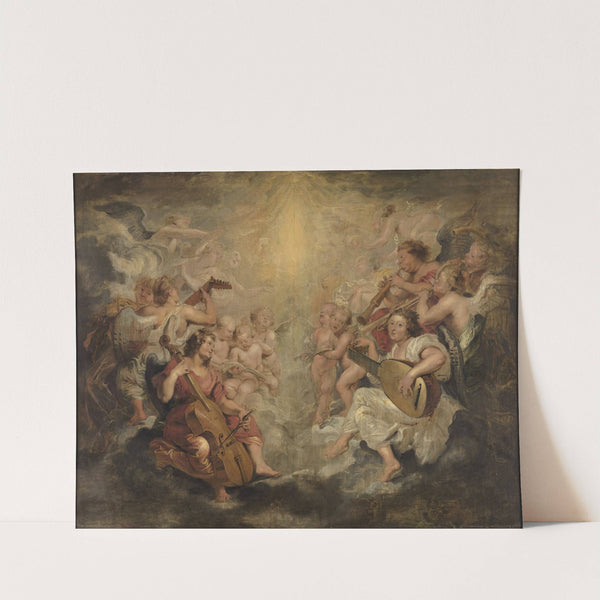 Music making angels by Peter Paul Rubens