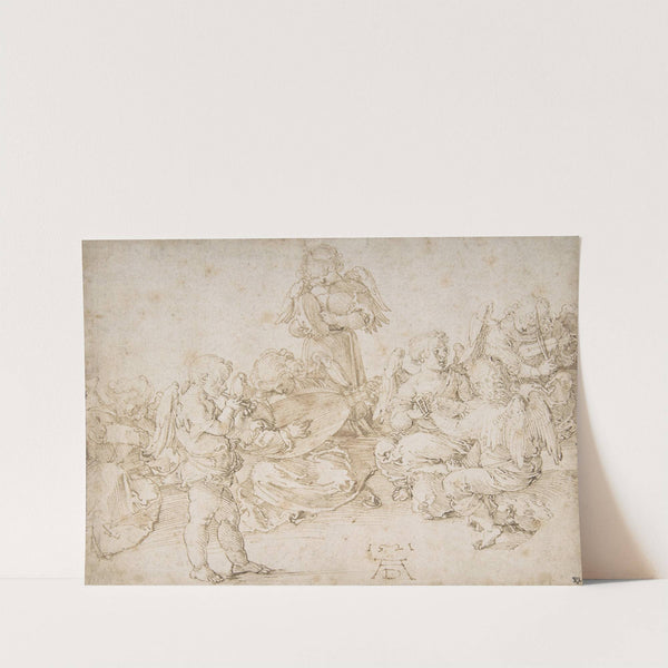 Music-Making Angels (1521) by Albrecht Dürer