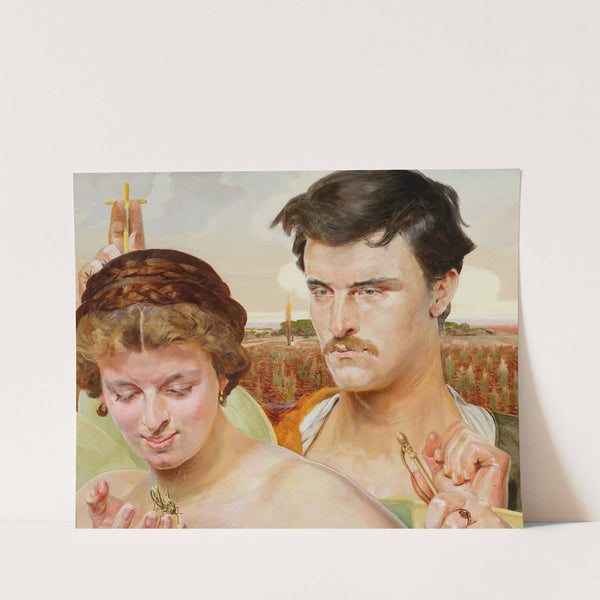 Music – right wing of the triptych by Jacek Malczewski