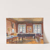 Music room of Johannes Brahms by Carl Müller
