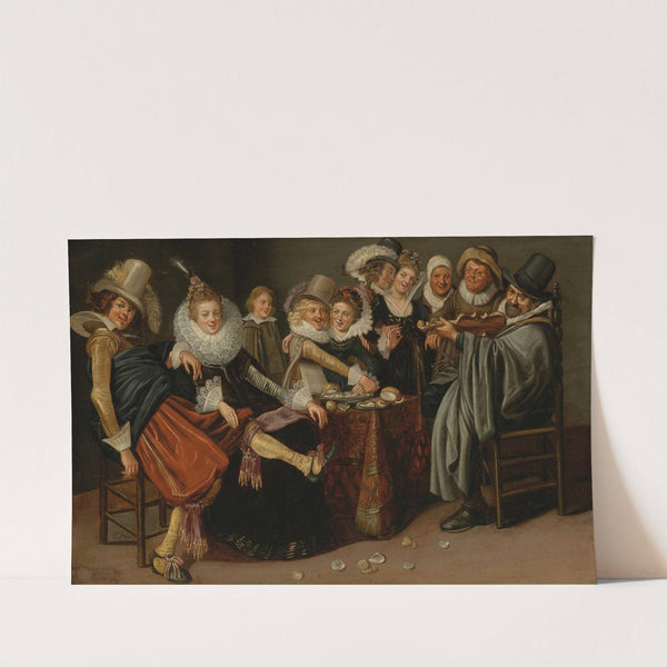 Musical Company In An Interior by Circle Of Willem Pietersz. Buytewech