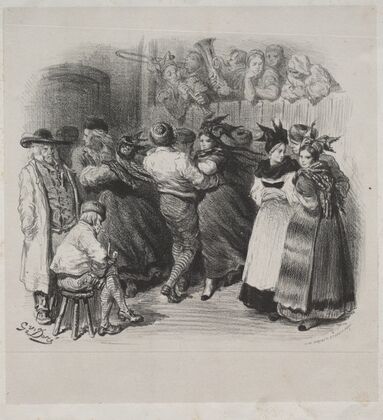 Musical Works of Ernest Doré; Souvenir of Alsace, Alsatian Dance – Title Page (late 1800s)