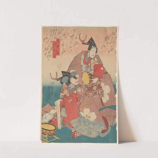 Musicians by Toyokuni Utagawa